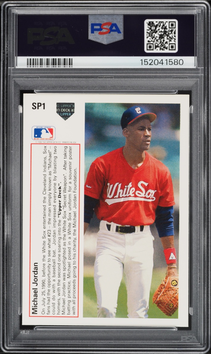 1991 Upper Deck Michael Jordan ROOKIE #SP1 PSA 8 NM-MT