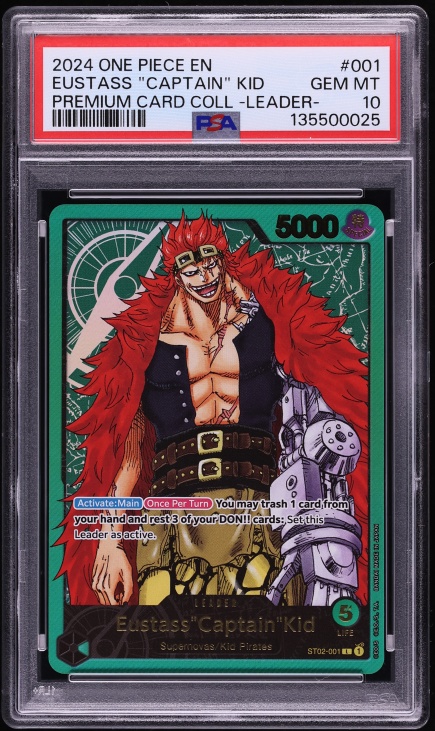 2024 One Piece Promo Championship Celebration Super Rare Eustass