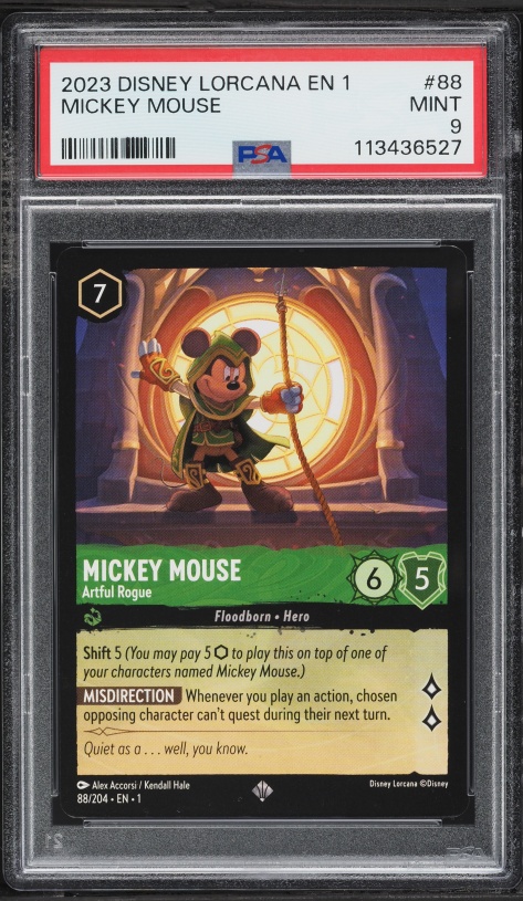 2022 Disney Lorcana Promo D23 Expo Mickey Mouse Brave Little