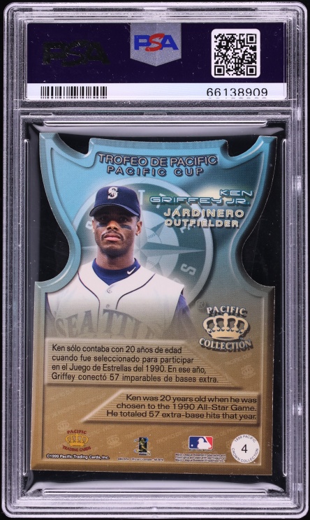 1999 Pacific Crown Collection Cup Ken Griffey Jr. #4 PSA 10 GEM MINT