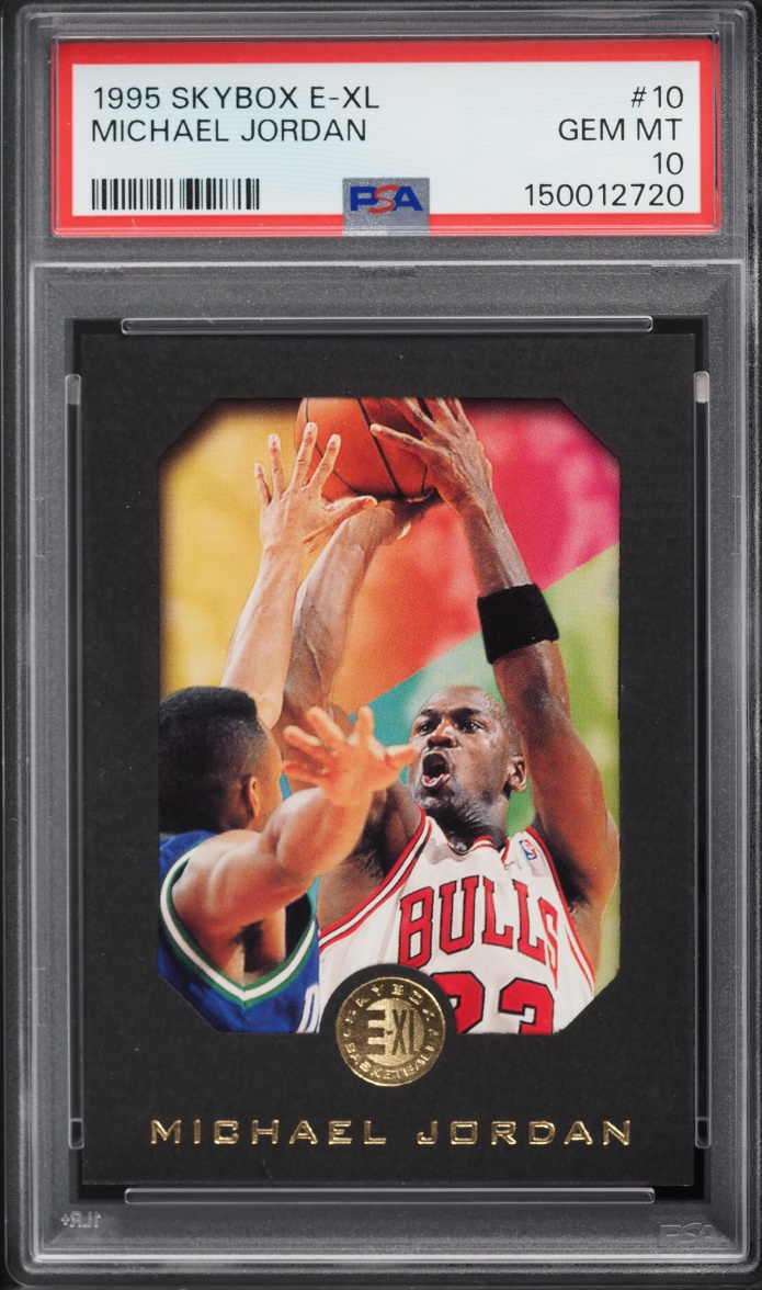 1995 Skybox E-XL Michael Jordan #10 PSA 10 GEM MINT