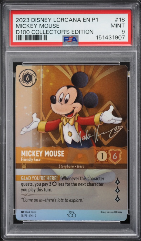 2023 Carddass Disney 100 Wonder Card Collection Retro Mickey Mouse