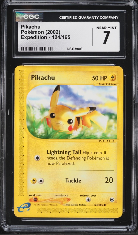 2002 Pokemon Legendary Collection Reverse Holo Pikachu #86 PSA 1
