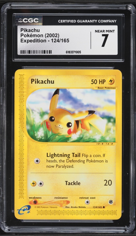 2002 Pokemon Legendary Collection Reverse Holo Pikachu #86 PSA 1