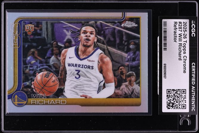 Will Richard ウィル・リチャード Topps Chrome Next Stop 2025-26