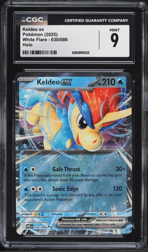 keldeo v pokemon card ex (030/086) [Scarlet & Violet: White Flare] Listed cards may have imperfections. Keldeo (GG07/GG70) – PokeGuard