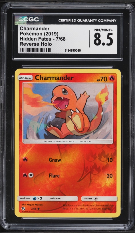 2019 charmander pokemon card value Pulled but top left looks like a small error?  Fire Rarity pokemon chinese card prices Pokemon
