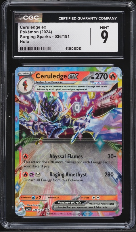 surging sparks graded cards Pokemon TCG! Durant ex - 236/191 There may be minor flaws in paint jobs as they are mass The Most Expensive Surging Sparks