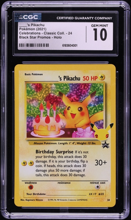 pikachu pokemon card value 2021 2021 Pokemon Swsh Black Star Promo 061 Pikachu V Pikachu V Box PSA 9