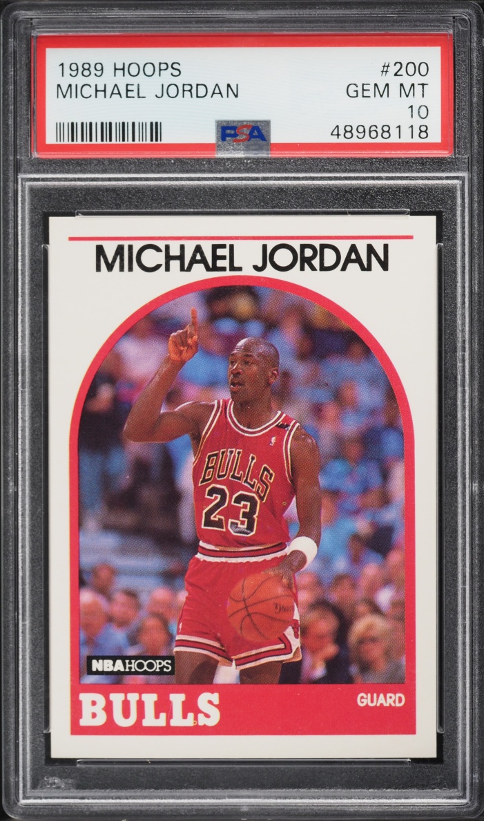 1989 Hoops Michael Jordan #200 PSA 10 GEM MINT