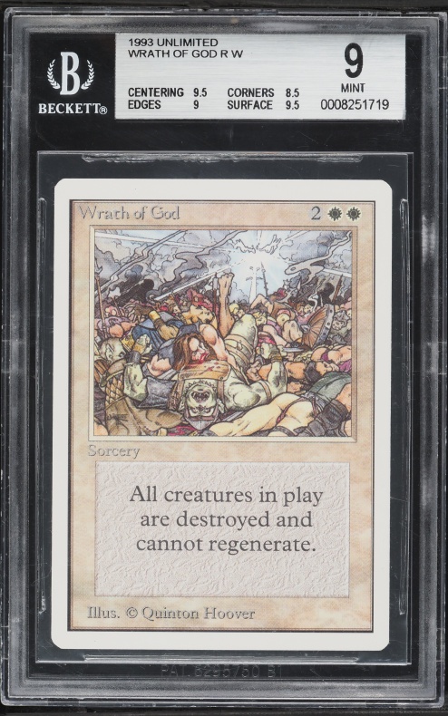 1994 Magic The Gathering MTG Revised Edition Mahamoti Djinn CGC 10