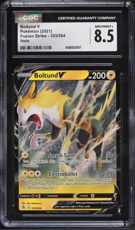 boltund v pokemon card s4a 313/190 SSR Shiny Nintendo 2020 MINT Japanese r717 and the second attack getting even better if you used the first is icing on the cake Pokmon, Trading Card Games Boltund