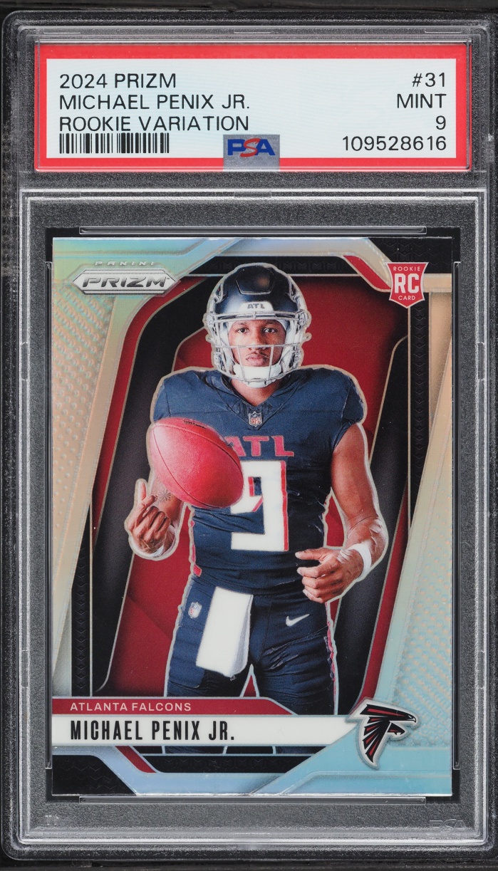 2024 Panini Prizm Variation Michael Penix Jr. ROOKIE #31 PSA 9 MINT