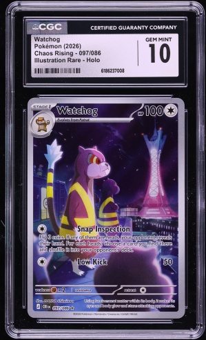 watchog pokemon card Pokemon 2025 SV11W White Flare Watchog Art Rare Holo Card #152/086