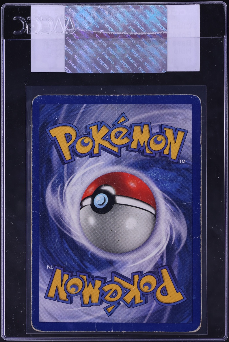 1999 Pokemon Base Set Holo Charizard #4 CGC AUTH