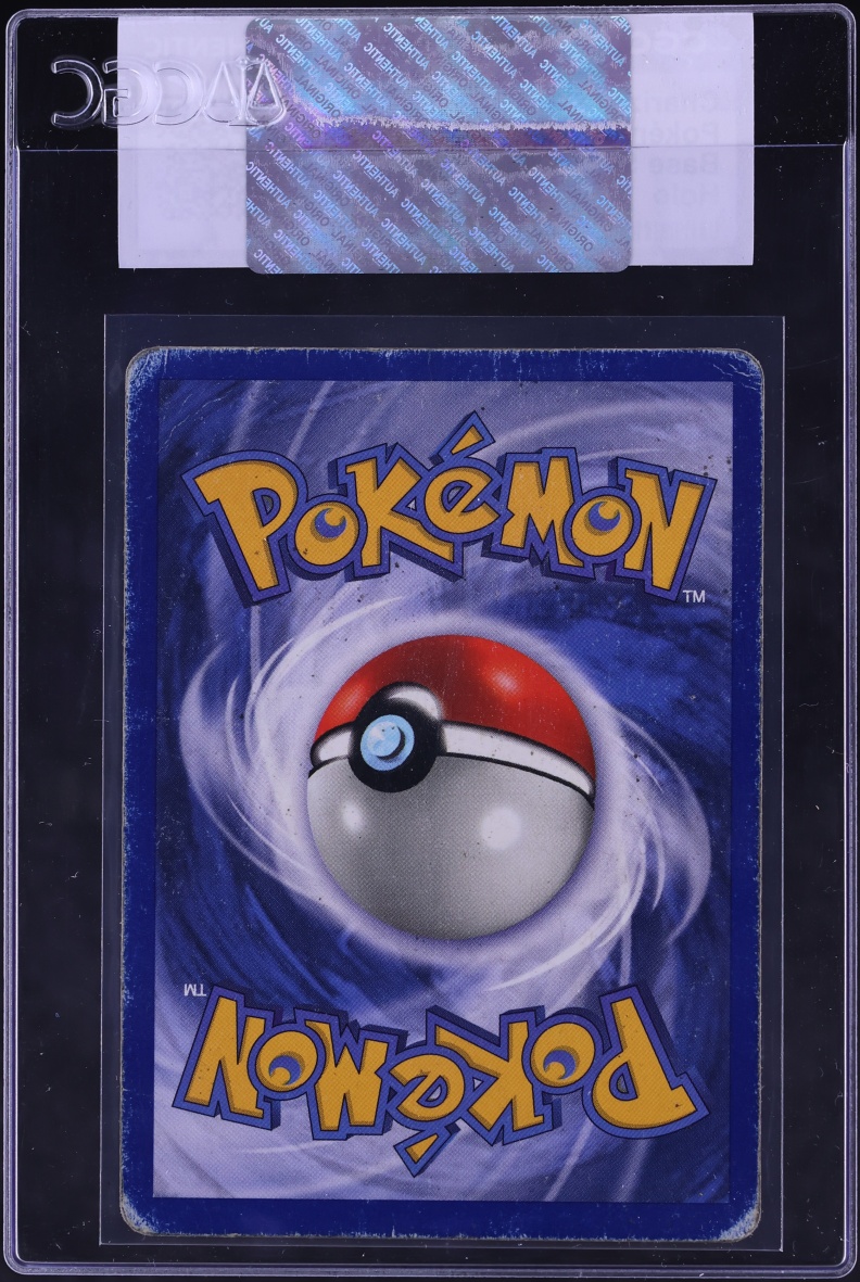 1999 Pokemon Base Set Holo Charizard #4 CGC AUTH