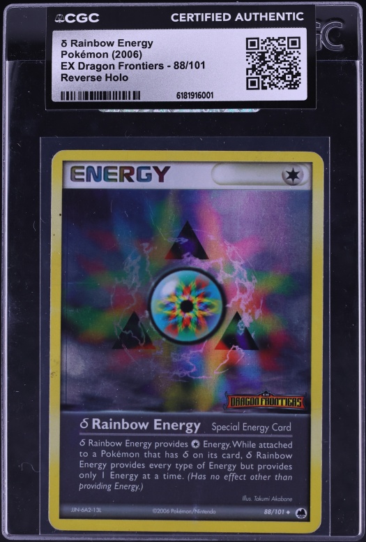 pokemon rainbow energy card value Rainbow Energy (ex15-88)