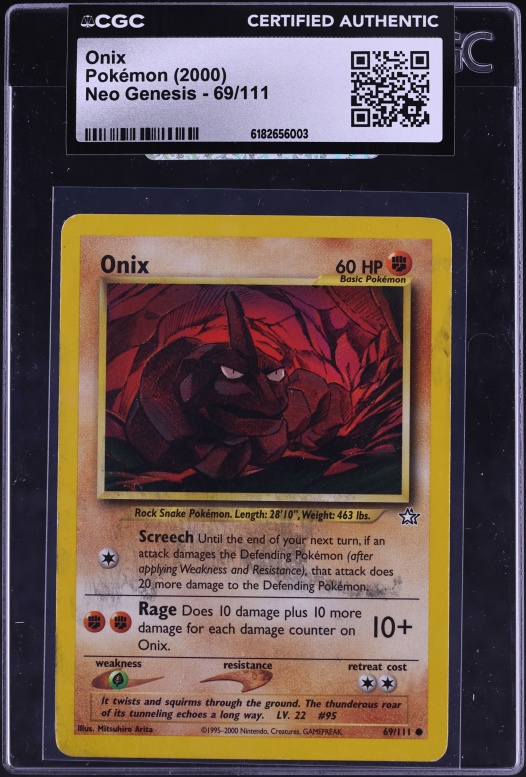 onix basic pokemon card value (068/163) [Sword & Shield: Battle Styles] [Fighting] Bind 30 Flip a coin Onix - EX Sandstorm -