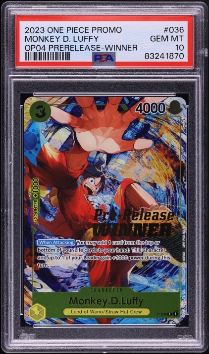 2023 One Piece Promo Premium Collection Film Red Monkey D. Luffy