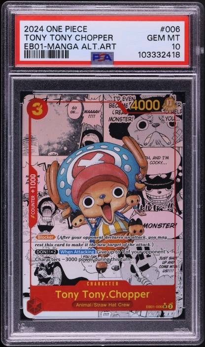 2026 One Piece Starter Deck Egghead Borderless Tony Tony Chopper
