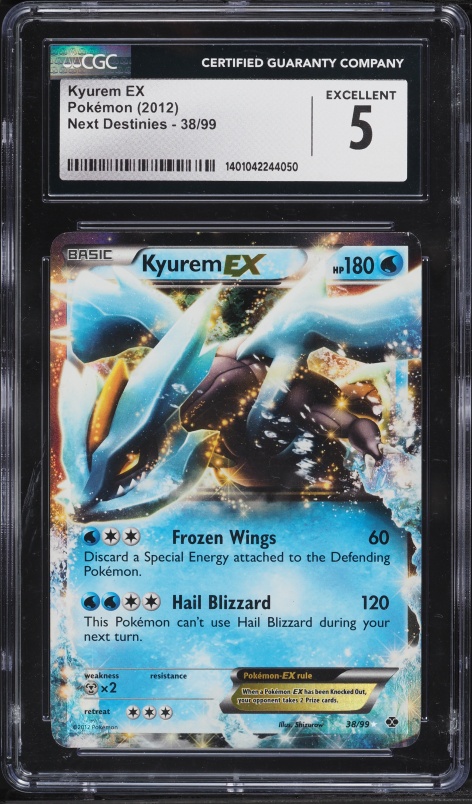 2025 Pokemon Japanese SV Black Bolt SAR Kyurem ex #168 PSA 10 GEM