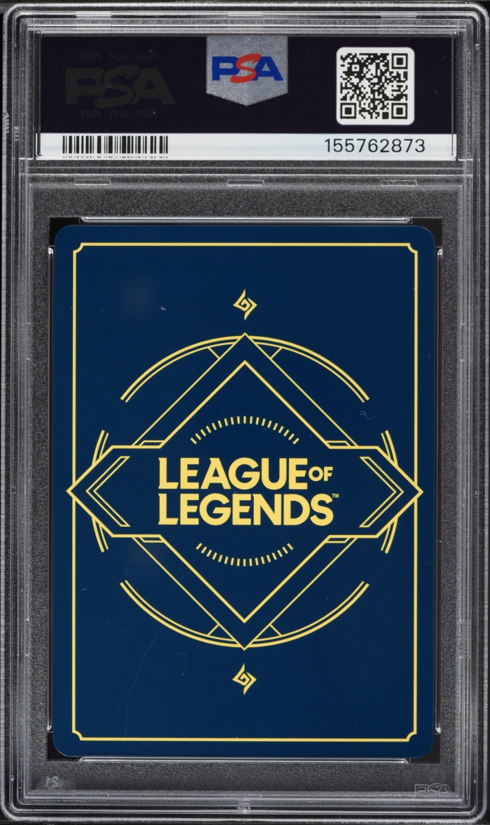 2025 Riftbound League Of Legends LoL Origins Release Event Prize Pack Lee Sin Ascetic PSA 9