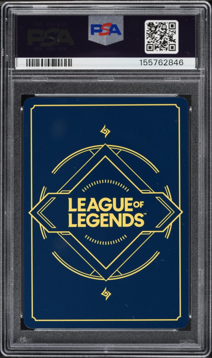 2025 Riftbound League Of Legends LoL Origins Release Event Prize Pack Jinx Rebel #202 PSA 10