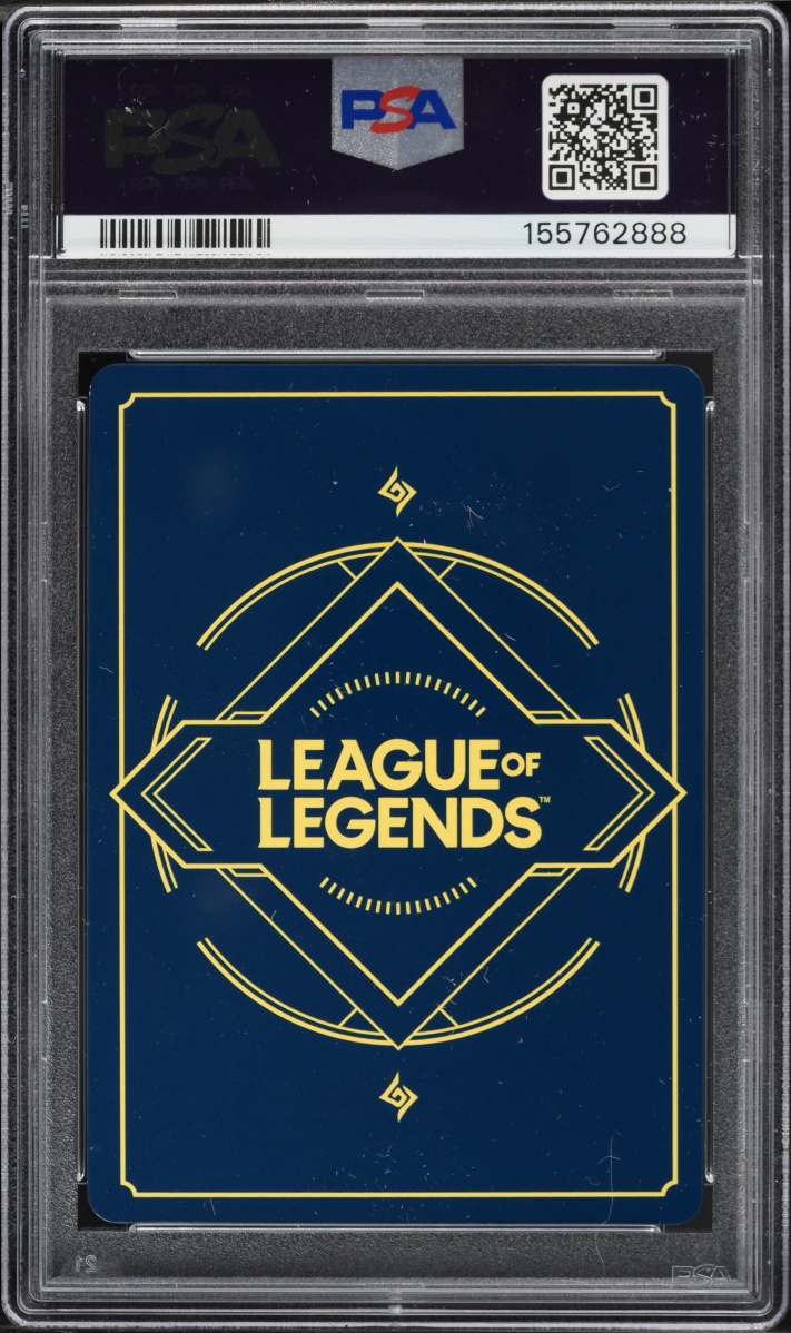 2025 Riftbound League Of Legends LoL Origins Release Event Prize Pack Lee Sin Ascetic PSA 9