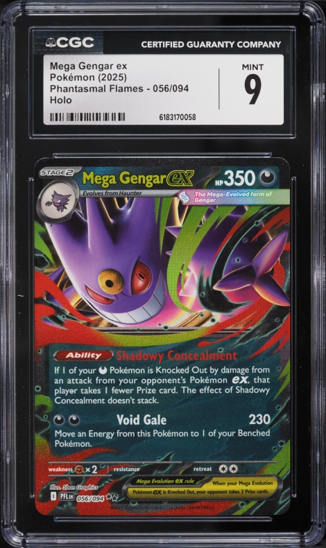 m gengar ex pokemon card M Gengar ex pokemon card