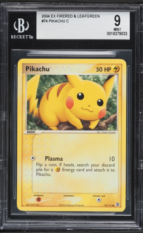 2004 Pokemon Japanese EX Flight of Legends 1st Edition Pikachu