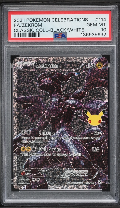 2021 Pokemon Japanese 25th Anniversary Promo Full Art Zekrom #21