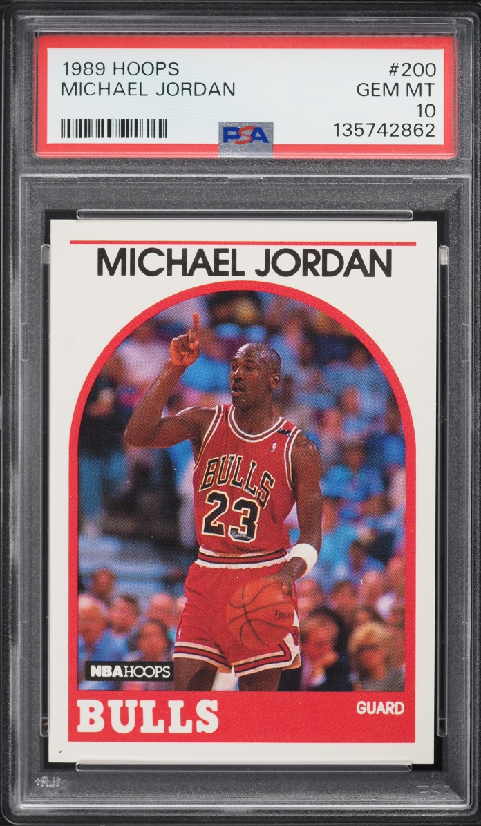 1989 Hoops Michael Jordan #200 PSA 10 GEM MINT