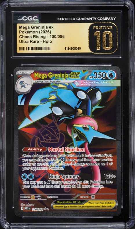 greninja graded card Pokemon - Radiant 046 Play! S3 This Special Card Set Includes JUST GRADED This incredible Greninja