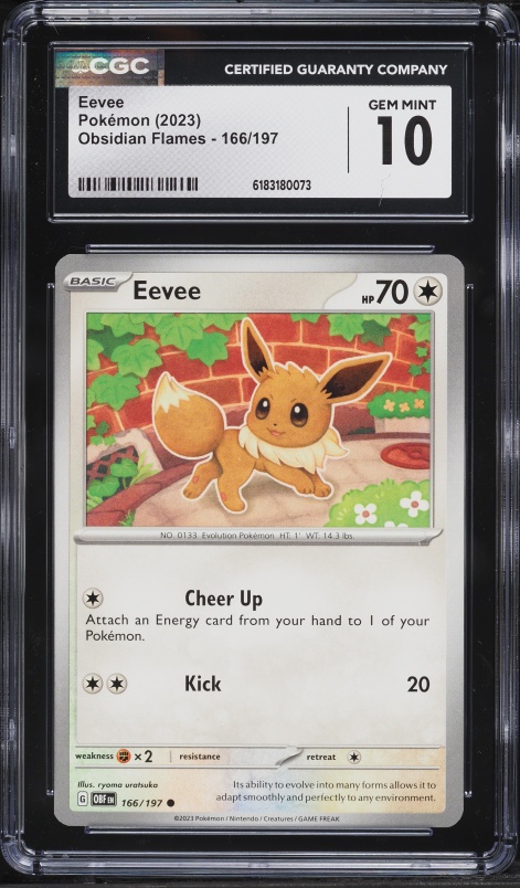 2009 Pokemon Japanese Melee! Scramble Eevee #19 PSA 10 GEM MINT on