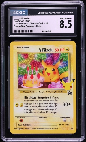 2021 Pokemon Chinese 25th Anniversary Promo Photo Share Holo