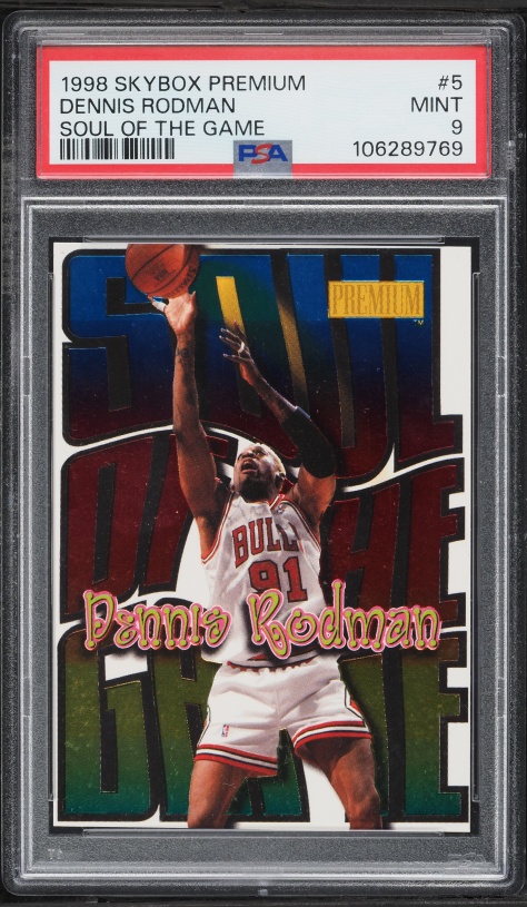 1998 Metal Universe Precious Metal Gems PMG Dennis Rodman /50 #16