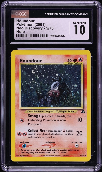 houndour pokemon card value - 204/197 - Obsidian Flames - Illustration Rare this item offers a spectacular aesthetic for a gallery Houndoom Price & Card Details