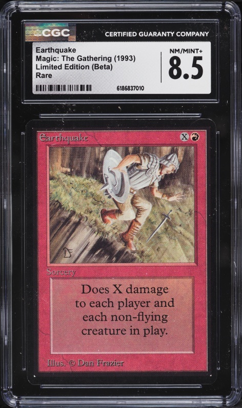 1994 Magic The Gathering MTG Revised Edition Mahamoti Djinn CGC 10