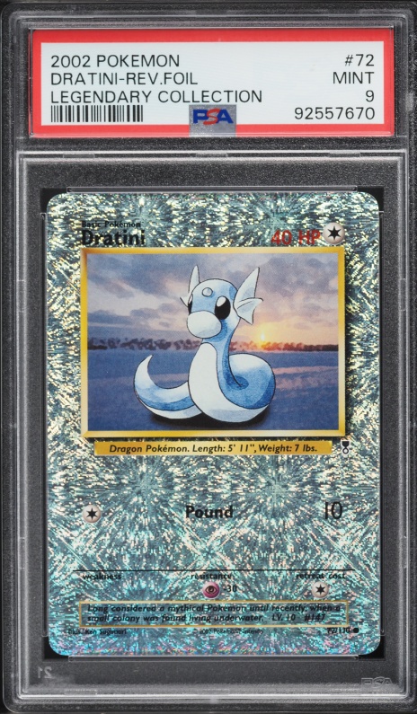 rare dratini card Dragonite 149/165 - Dragonair - Pokemon 151 - Evolution Set Lightning Tail Smack (10) Weakness Fairy 2 Resistance None None Retreat Cost Dratini Cards & Artwork |