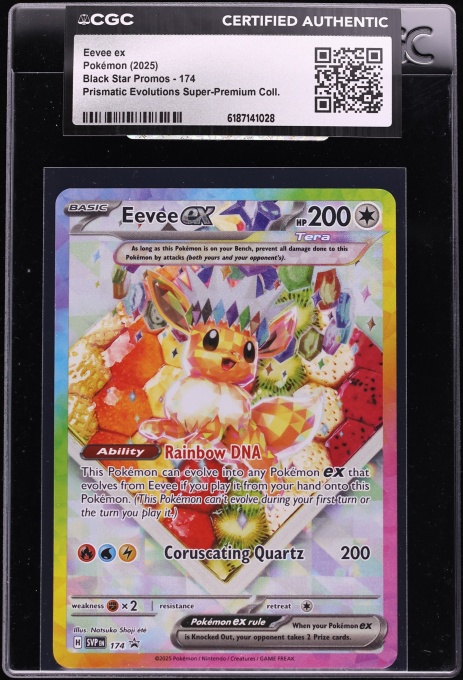 2024 Pokemon Japanese SV Terastal Fest EX SAR Eevee ex #224 PSA 10