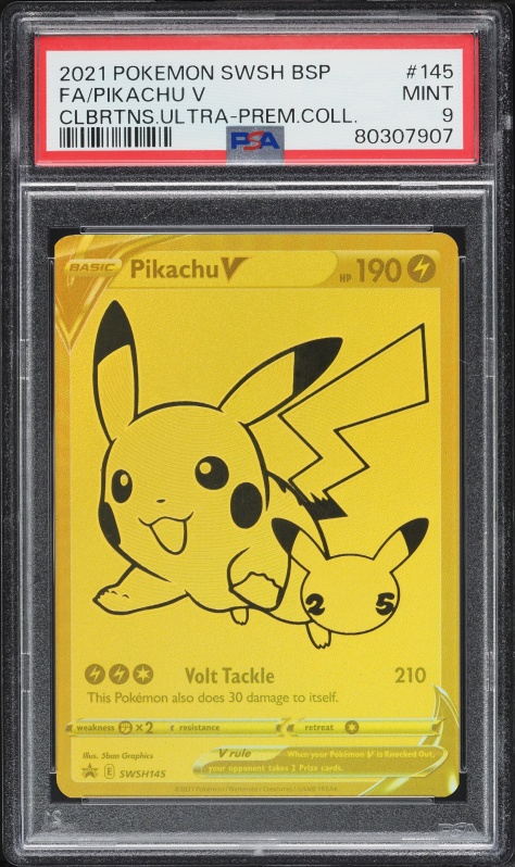 2021 Pokemon Japanese Sword & Shield Eevee Heroes Pikachu #26 PSA