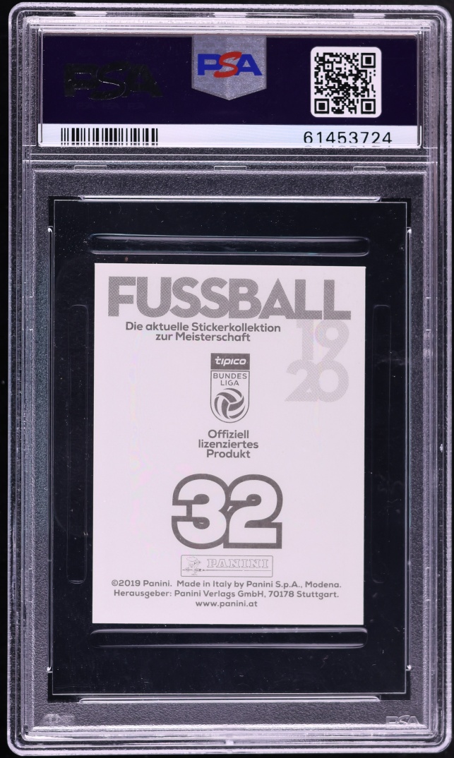 2019 Panini Fussball Bundesliga Sticker Erling Haaland ROOKIE #32