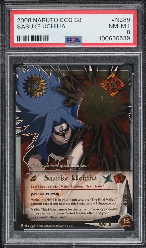 2025 Naruto Kayou Heaven Scroll Sasuke Uchiha #NRSA01-SSR-003L3