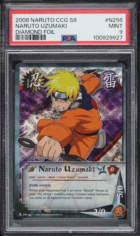 2008 Naruto Shippuden Japanese Bandai Carddass Data Kizuna Get
