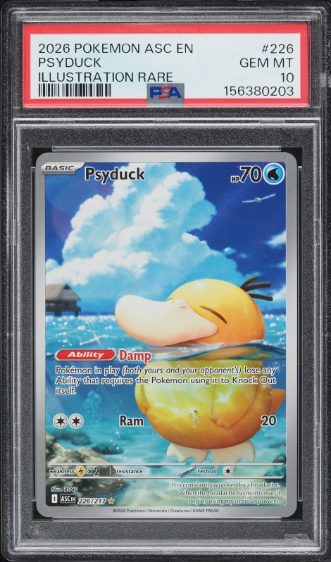 2025 Pokemon Japanese Scarlet & Violet Promo Gym Pack 10 Psyduck