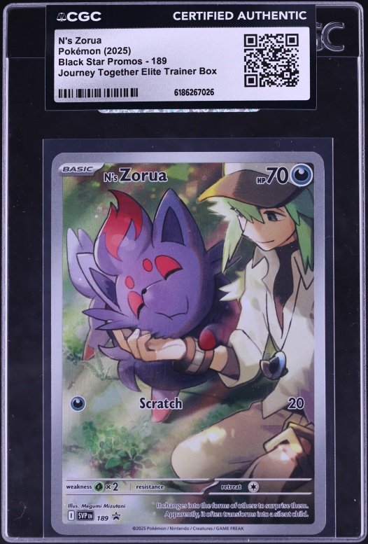 zorua pokemon cards Card No.11 Seal MARUMIYA Nintendo MINT~NM Japanese i070 Pokémon Hit Points60 HP Form Zorua (Mega Shine #102/117, 1-Star