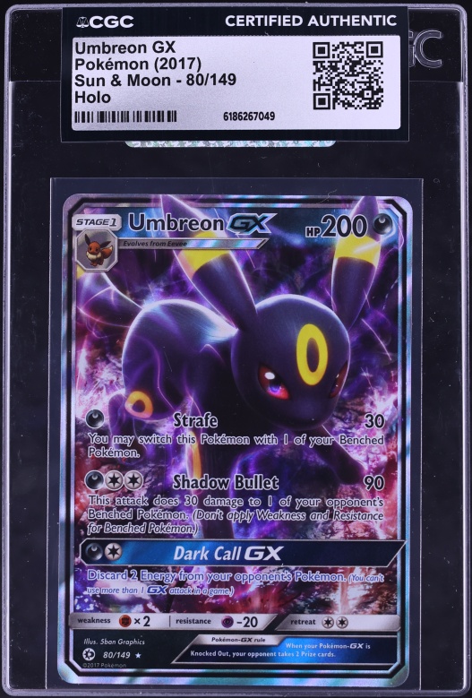 umbreon gx pokemon card price POKEMON, Sun and Moon, 80/149 : Toys & Games (You cant use more than 1 GX attack in a game.) Weakness Fighting 2 Resistance Psychic Umbreon GX 2019 Sun &