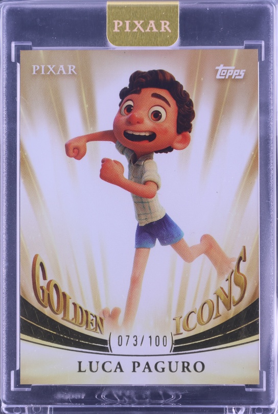 2025 Topps Pixar Gold Perfection King Fergus /100 #PP-63 on