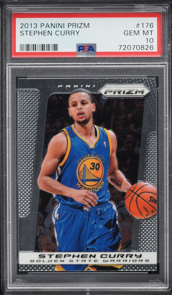 2013 Panini Prizm Stephen Curry #176 PSA 10 GEM MINT
