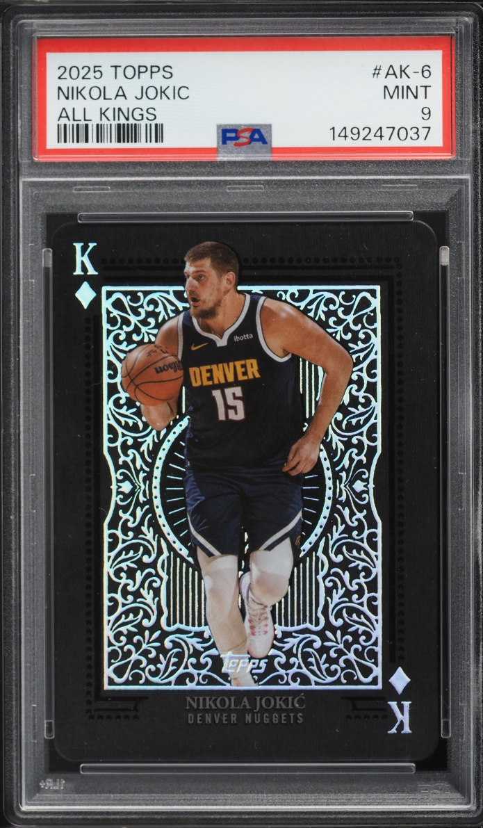 2025 Topps All Kings Nikola Jokic #AK-6 PSA 9 MINT